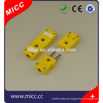 Conectores de termopar tipo MICC omega mini K